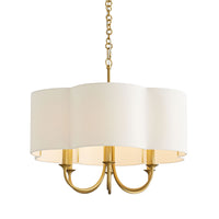 Huntington Antique Brass Small Chandelier