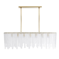 Madison Antique Brass Chandelier