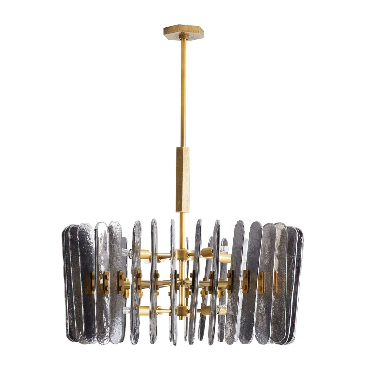 Laredo Antique Brass Chandelier