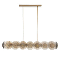 Lincoln Antique Brass Chandelier