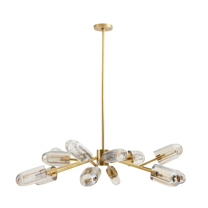 Riverside Antique Brass Chandelier