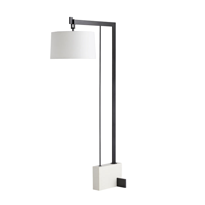 Aniko Faux Marble Floor Lamp