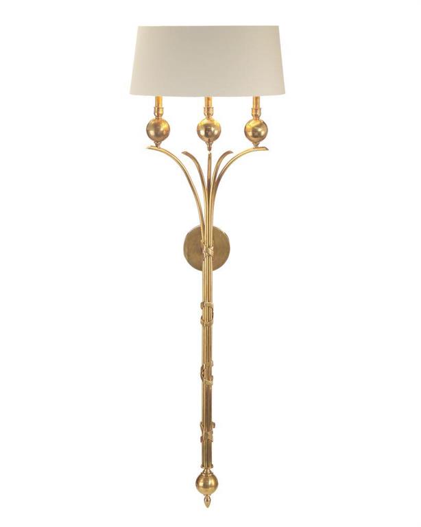 Georgiana Three-Light Wall Sconce - Luxury Living Collection