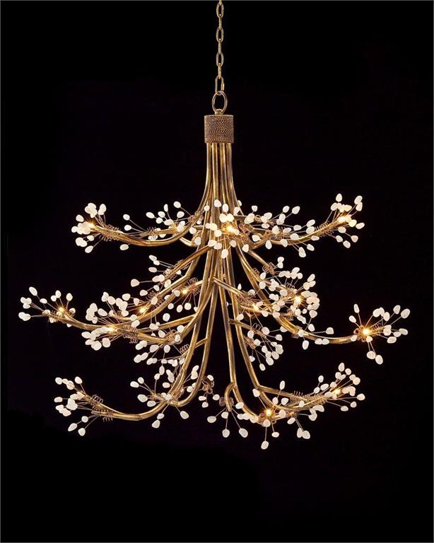 Arabella Sixteen-Light Halogen Chandelier - Luxury Living Collection