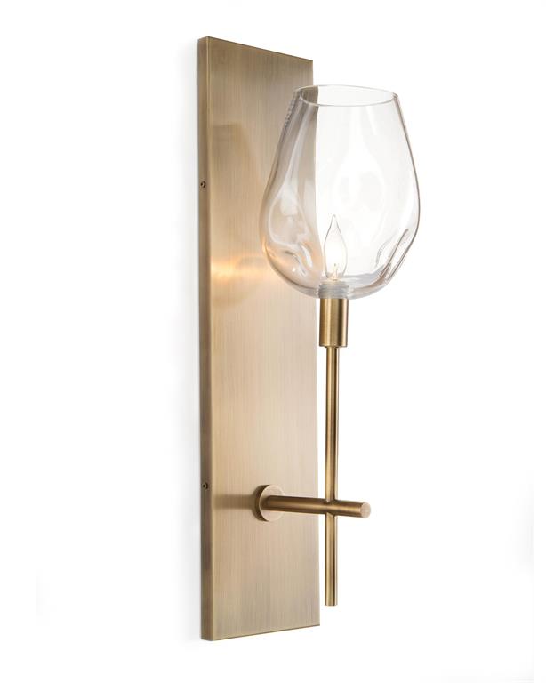 Addison Glass Globe One-Light Wall Sconce - Luxury Living Collection