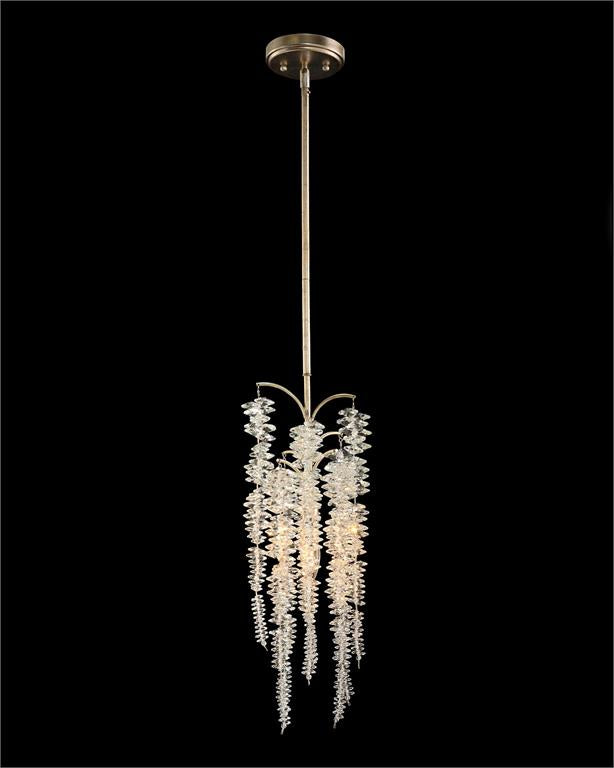 Aries Cascading Crystal Pendant - Luxury Living Collection
