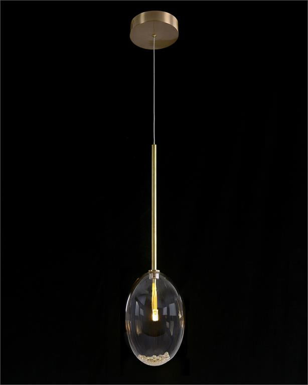 Echo Glass Globe Pendant - Luxury Living Collection