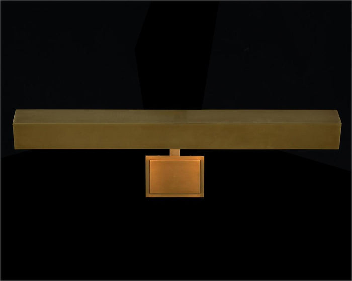 Sorella Antique Brass Wall Mounted Picture Light - Luxury Living Collection