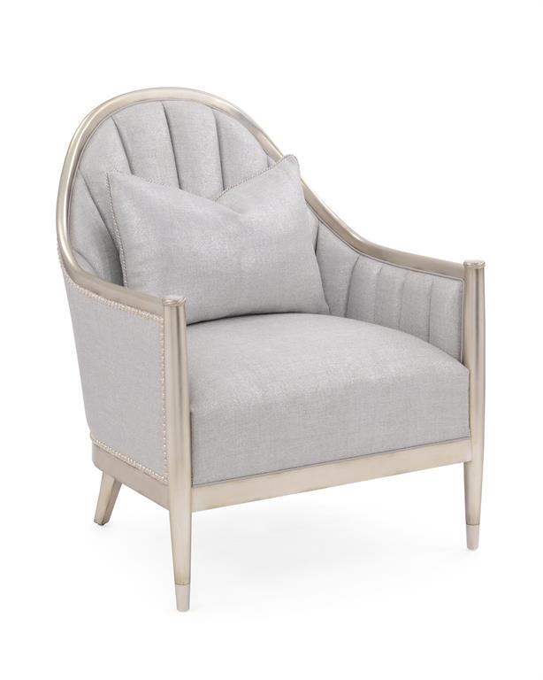 Waterfall Silver Chair - Luxury Living Collection