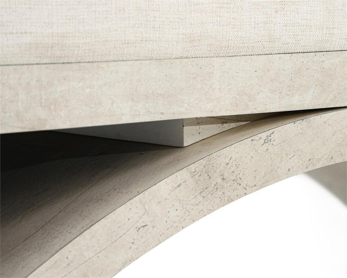 Ryann Tiza Gesso Bench - Luxury Living Collection