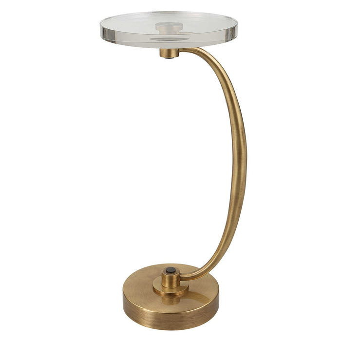 Delphine Gold Accent Table