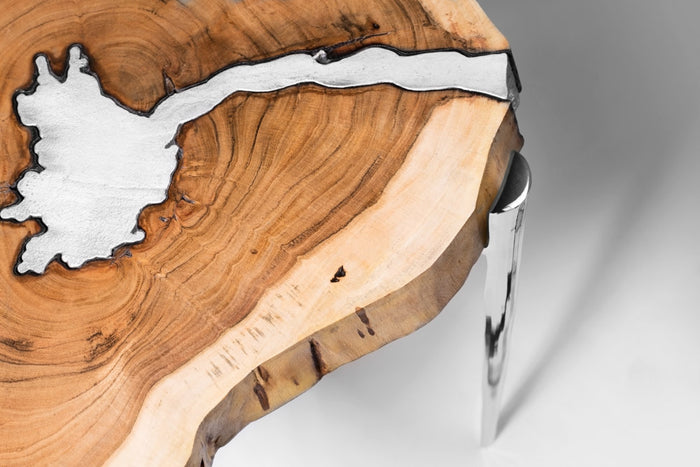 Valido Artists Natural Wood Side Table