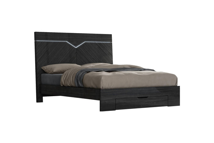 Kenley Grey Angley Bed