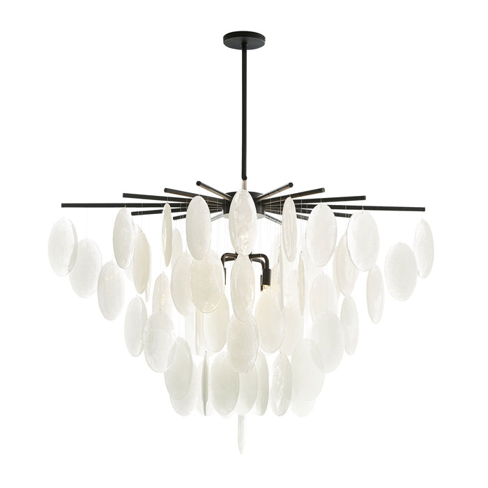 Blackened Iron Chandelier