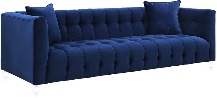 Belgravia Navy Velvet Sofa - Luxury Living Collection