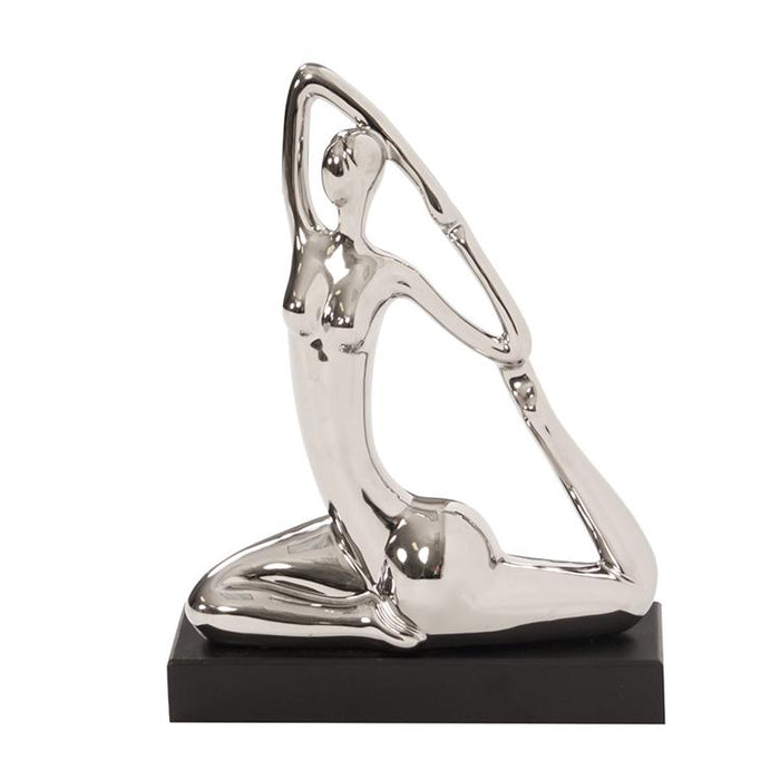 Blissful Mermaid Yoga Figure