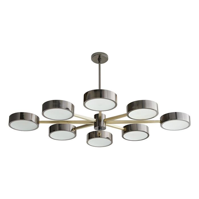 Fremont Black Nickel Chandelier
