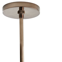 Park Brown Nickel Large Chandelier