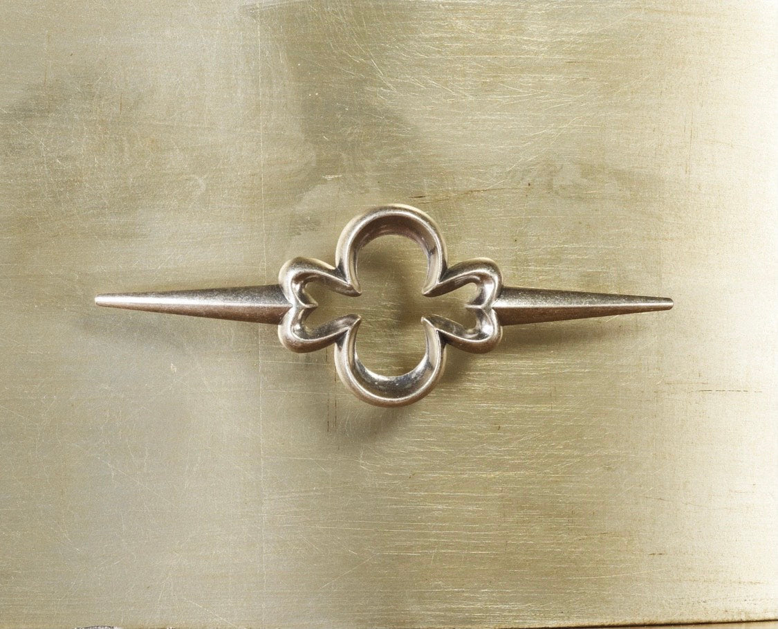 Celia Three-Drawer Shaped Front Gold Chest
