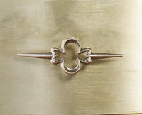 Celia Three-Drawer Shaped Front Gold Chest