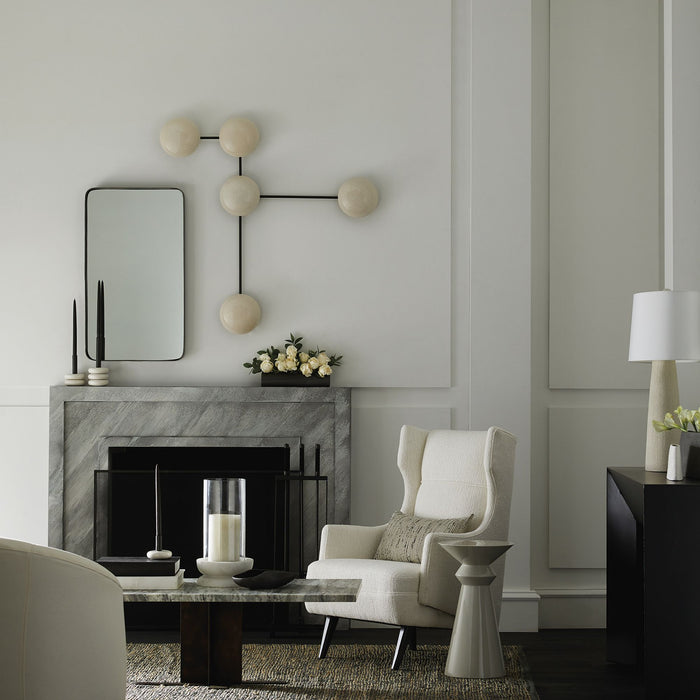 Cashton Cloud Boucle Grey Ash Wing Chair