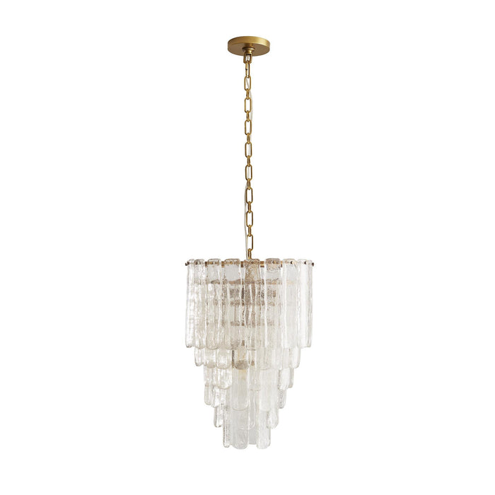 Glendale Antique Brass Chandelier