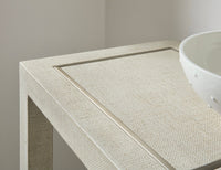 Bridget Open Console Table With Shelf