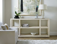 Bridget Open Console Table With Shelf