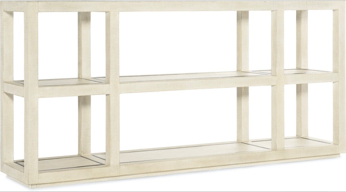 Bridget Open Console Table With Shelf