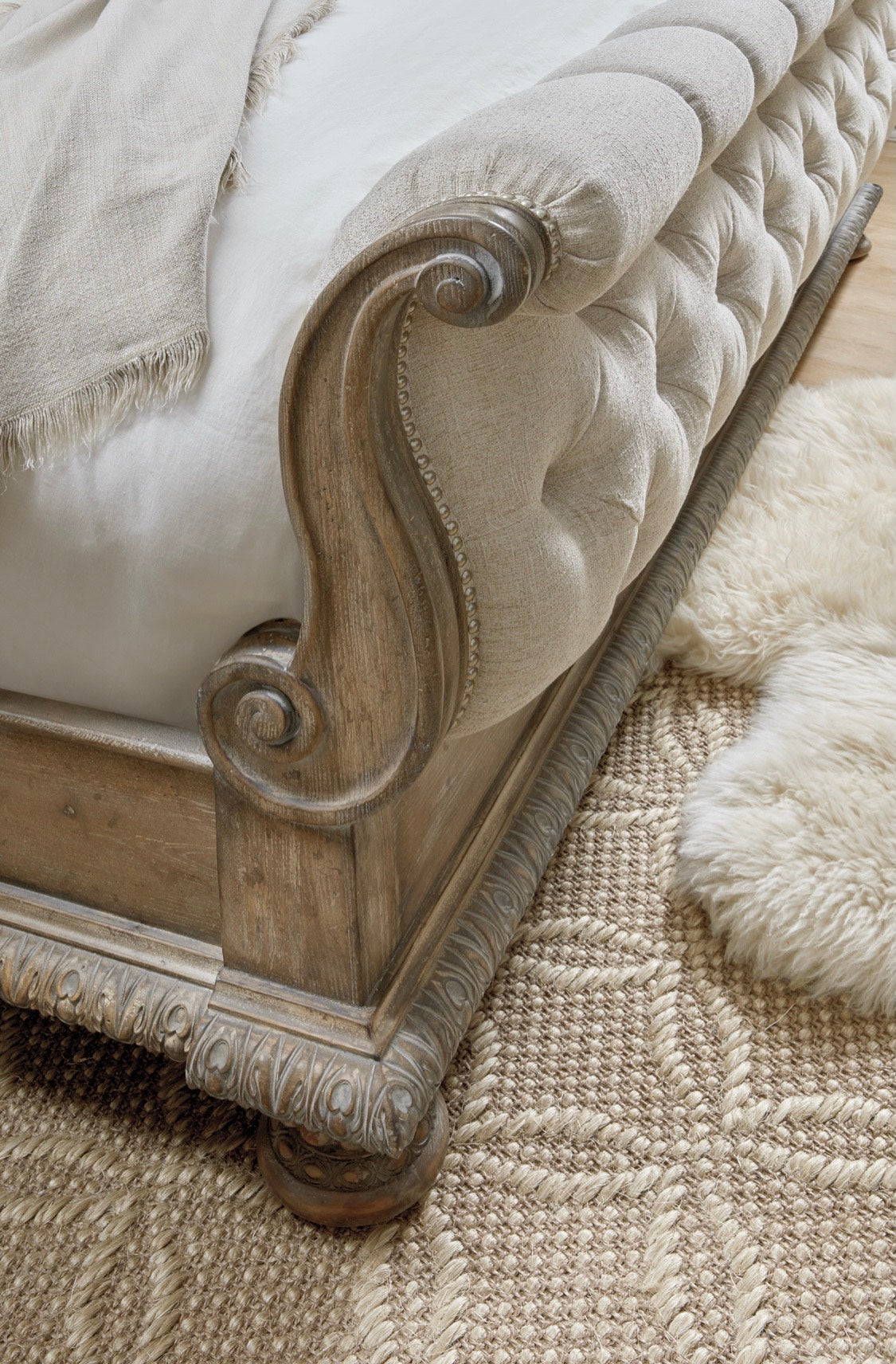 Clarissa Tufted Bed