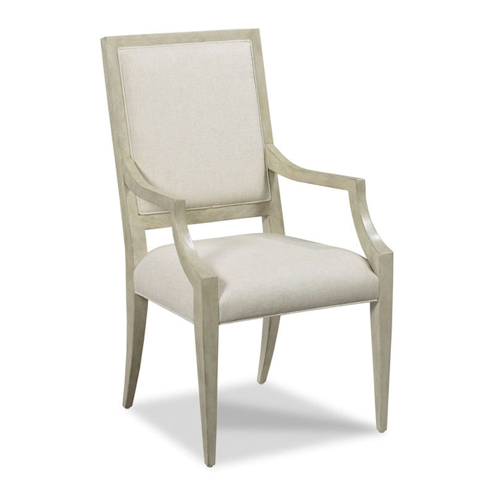 Imara Grand Linen Dining Arm Chair