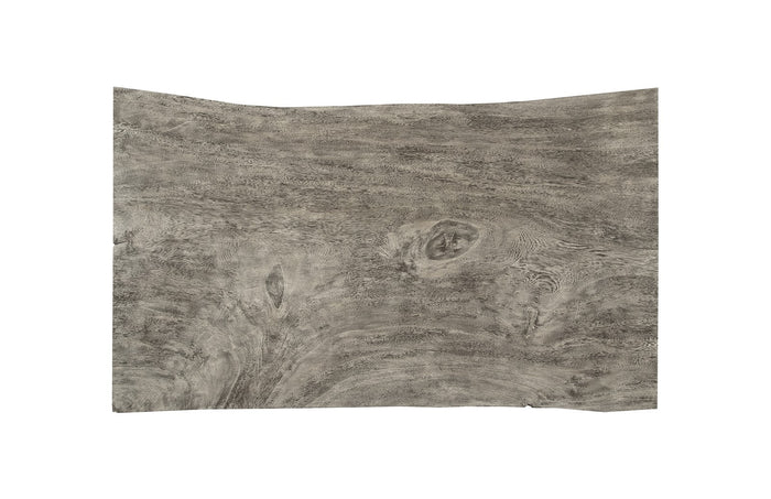 Waterfall Gray Stone Acrylic Desk