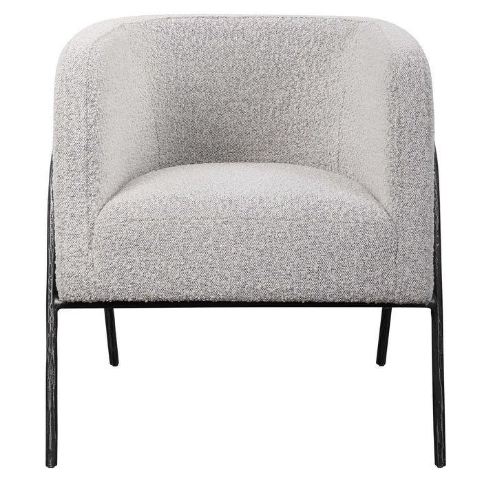 Netta Gray Accent Chair