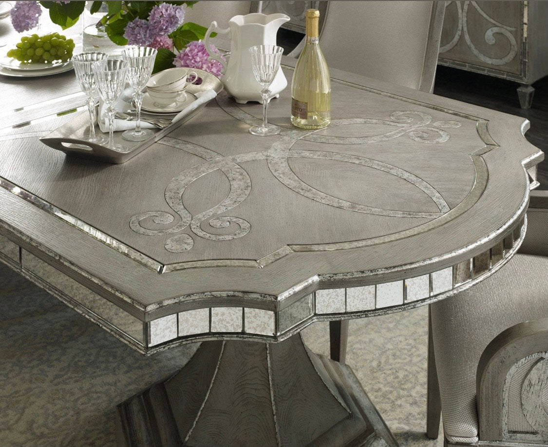 Dulce Rectangle Dining Table With Two 20" Leaves