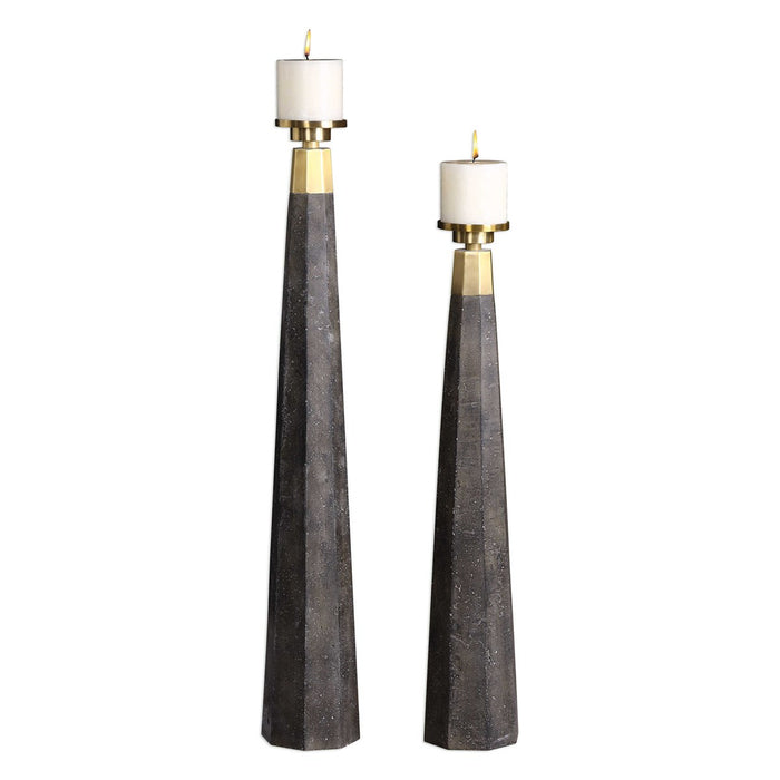 Diorah Candleholders - Set of 2