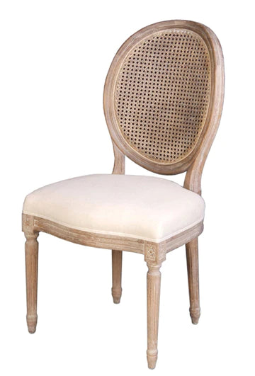 Belinda Antique Linen Dining Chair (Set of 2)
