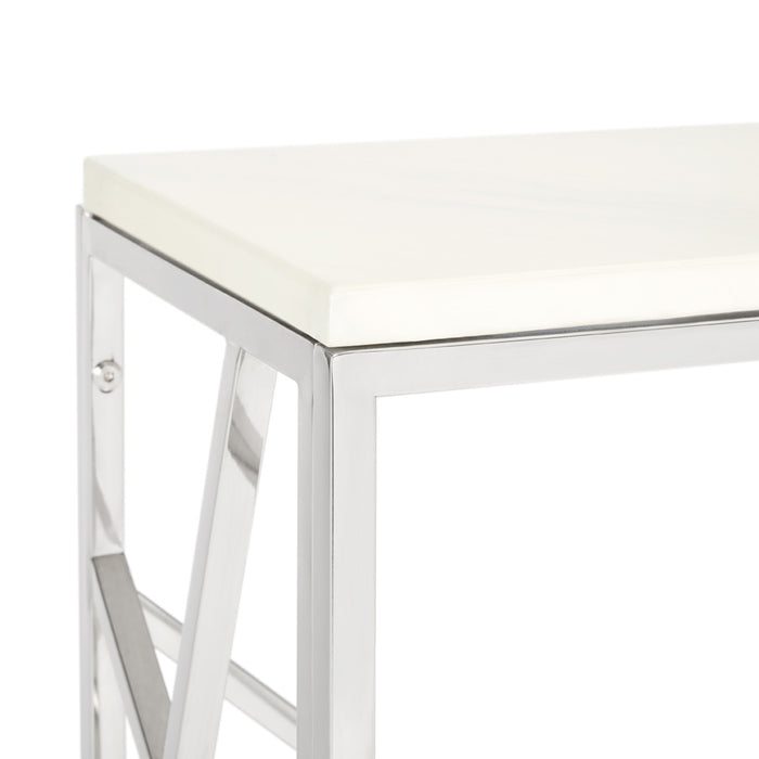 Carolina Marble Top Console Table