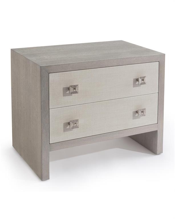 Victoria Two-Drawer Nightstand - Luxury Living Collection