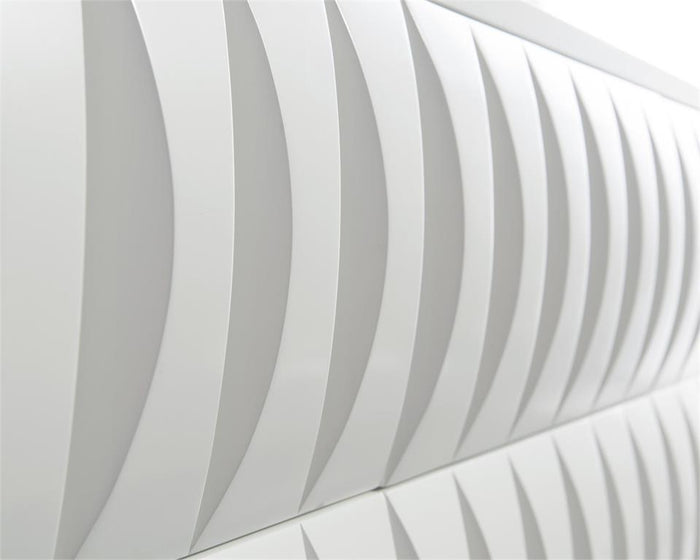 Youra Sculptured Credenza - Luxury Living Collection