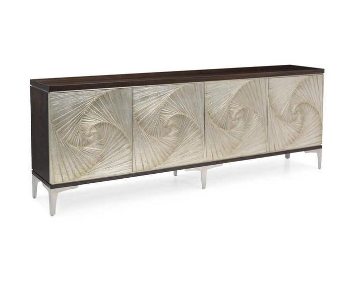Riya Four-Door Cabinet - Luxury Living Collection
