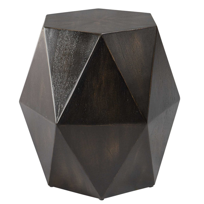 Lucia Black Accent Table