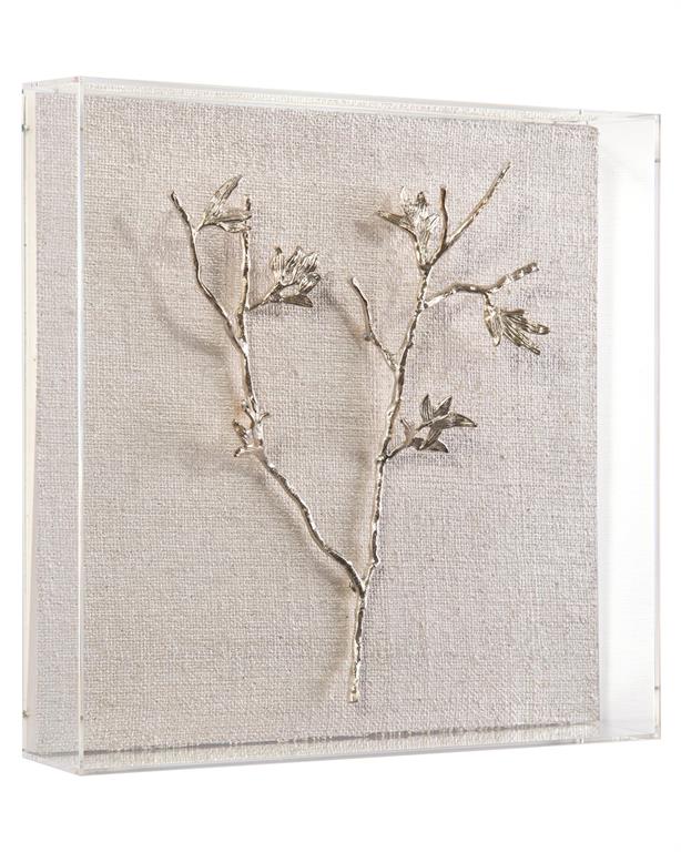 Zhuri Silver Branches Shadow Box (4 Styles Available) - Luxury Living Collection