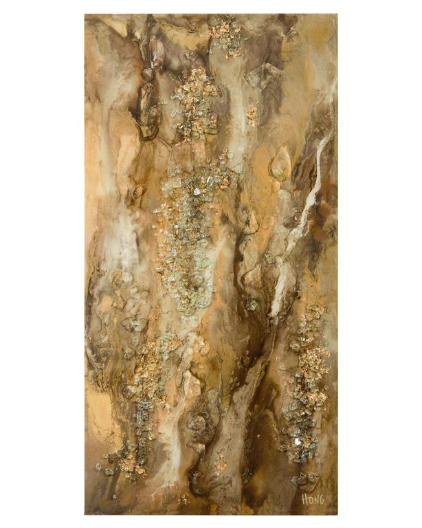 Inez Radiant Earth Painting (2 Styles Available) - Luxury Living Collection
