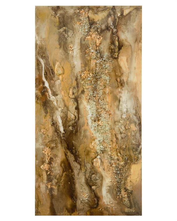 Inez Radiant Earth Painting (2 Styles Available) - Luxury Living Collection