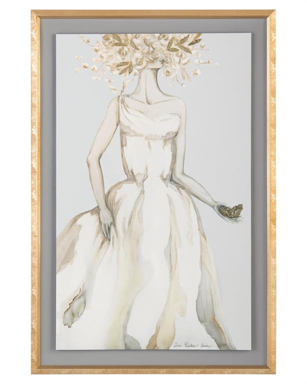 Cosmopolitan Golden Glow Paintings (2 Styles Available) - Luxury Living Collection