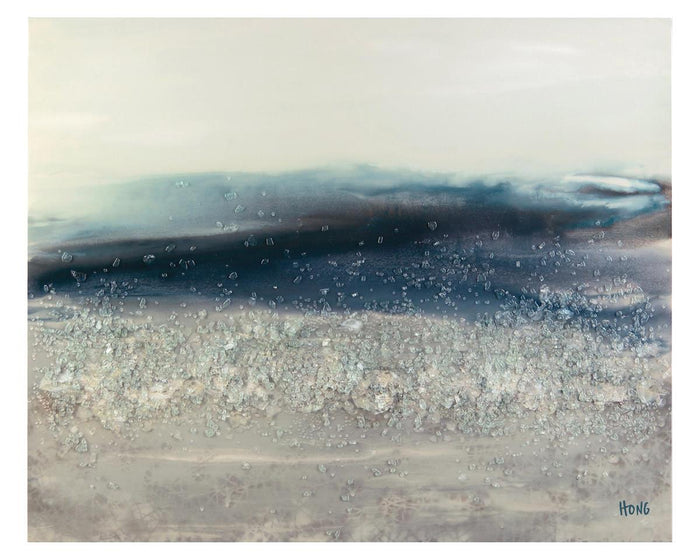 Inez Blue Water Painting - Luxury Living Collection