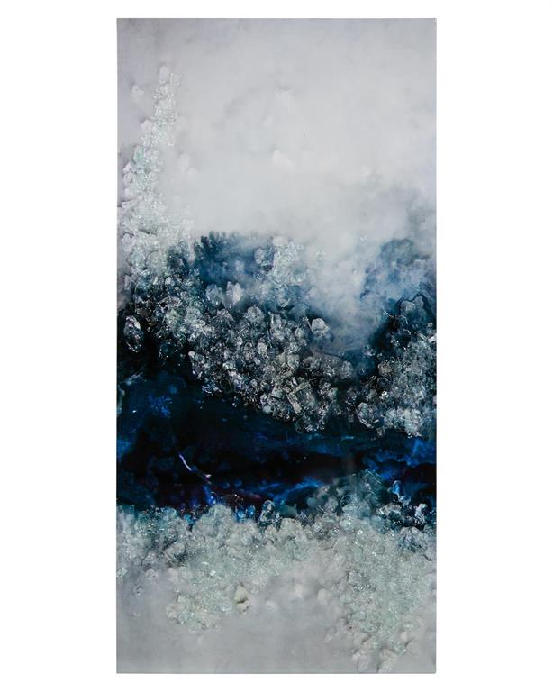 Inez Flowing River Triptych Painting (Set of Three) - Luxury Living Collection