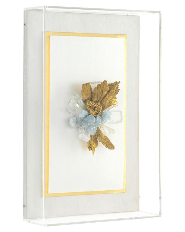 Isi Calcite Quartz Shadow Box (2 Styles Available) - Luxury Living Collection