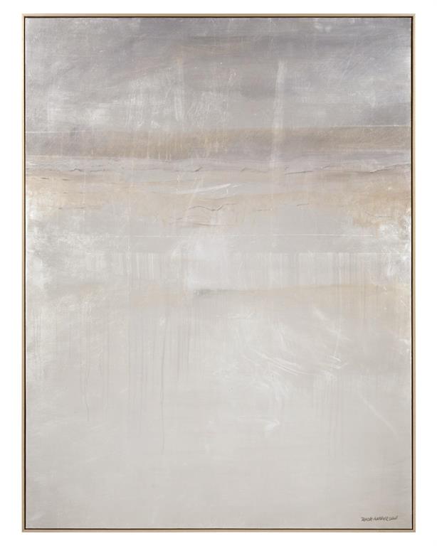 Gadise Silver Rain Painting - Luxury Living Collection