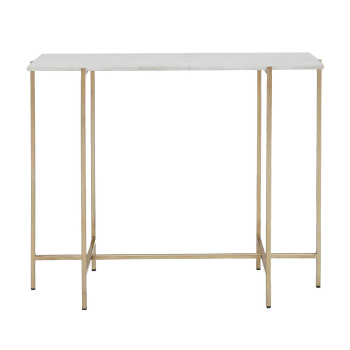 Analia Gold Console Table